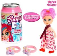 Куколка-сюрприз Surprise doll с резинками, микс