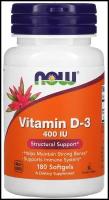 Vitamin D-3 капс., 400 МЕ, 180 шт