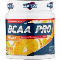 Аминокислотный комплекс Geneticlab Nutrition BCAA Pro, апельсин, 250 гр