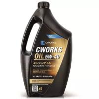 Синтетическое моторное масло CWORKS 5W-40 A3/B4, 4 л, 1 шт