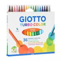 GIOTTO Набор фломастеров Turbo Color (071600), разноцветный, 36 шт