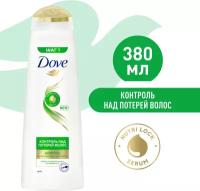 Dove Hair Therapy шампунь для ослабленных тонких волос контроль над потерей волос 380 мл