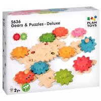 Конструктор PlanToys Gears & Puzzles 5636 Делюкс