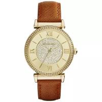 Наручные часы MICHAEL KORS 81410, золотой, коричневый