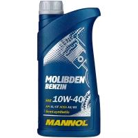 MANNOL Molibden Benzin SAE 10w/40 (1л.) П/синт.моторное масло