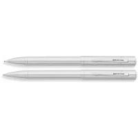 Набор подарочный FranklinCovey Greenwich - Chrome, шариковая ручка + карандаш, M