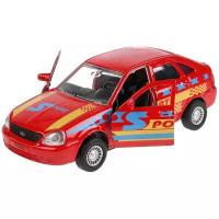 Легковой автомобиль ТЕХНОПАРК LADA Priora хэтчбек (SB-18-22-LP(S)WB) 1:32, 12 см