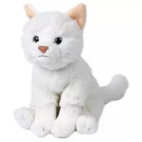 Мягкая игрушка Anna Club Plush Кошка Русская белая сидящая, 15 см, белый