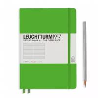 Блокнот Leuchtturm1917 357488 свежий зеленый A5, 124 листа