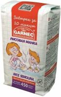 Крупка рисовая Garnec Рисовая манка без глютена 450г