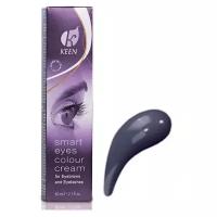 KEEN Краска для бровей и ресниц Smart Eyes Colour Cream, 60 мл, графит