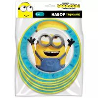 ND Play Тарелки бумажные Minions 2, 18 см