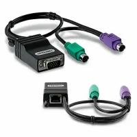 Переключатель консоли (KVM) TRENDnet CAT5 PS/2 Server Interface TK-CAT5P RTL {64}