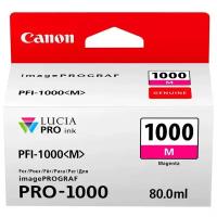 Картридж Canon PFI-1000M (0548C001), 680 стр, пурпурный
