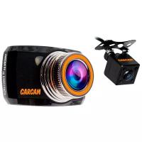 Видеорегистратор CARCAM D2, 2 камеры, черный