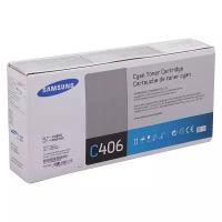 Картридж Samsung CLT-C406S / ST986A, голубой
