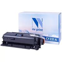 Картридж NVP совместимый NV-CF321A Cyan для HP Color LaserJet M680dn/ M680f/ M680z (16500k)