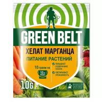 Удобрение Green Belt Хелат марганца, 0.01 л, 0.01 кг, 1 уп