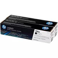 Картридж HP CE310AD, 1200 стр, черный