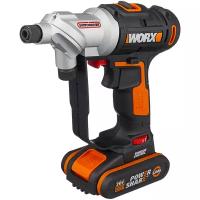 Дрель-шуруповерт WORX WX176.2 20V Switchdriver 30Нм аккумуляторная с 2Ач батареей, 2А зарядкой и кейсом