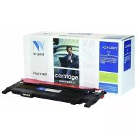 Лазерный картридж NV Print NV-CLTC407SC для Samsung CLP-320, CLP-325, CLX-3185 (совместимый, голубой, 1000 стр.)