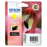 Картридж Epson C13T08744010, желтый