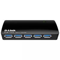 USB-концентратор D-Link DUB-1370/A, разъемов: 7