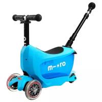 Трехколесный самокат Micro Mini2GO Deluxe Plus Blue (MMD034)