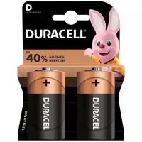 DURACELL Basic D Батарейки алкалиновые 1.5V LR20 2шт