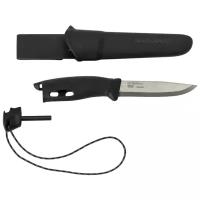 Нож туристический Morakniv Companion Spark Black, нержавеющая сталь, 13567