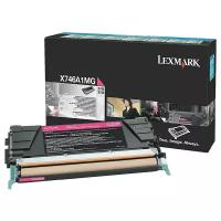 Картридж Lexmark X746A1MG, 12000 стр, пурпурный