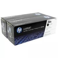 Картридж HP CB436AF, 2000 стр, черный