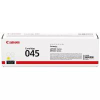 Картридж Canon 045Y (1239C002), 1300 стр, желтый