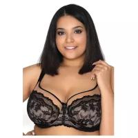 Бюстгальтер MAT lingerie, размер 95B, black/beige