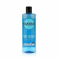 Syoss шампунь Pure Bounce Мицеллярный Воздушный объем и упругость для тонких волос, 450 мл