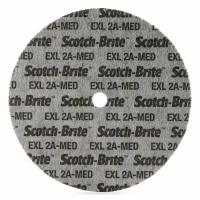 Шлифовальный (доводочный) прессованный круг 3M™ Scotch-Brite™ XL-UW EXL 2A-MED 150x6x13 мм | 17498