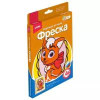 LORI Фреска из песка Кошечка (Пз-Ф-002) разноцветный 73 г