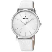 Наручные часы FESTINA Boyfriend, белый, серебряный