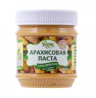 Азбука Продуктов Арахисовая паста Классическая без сахара 340 гр