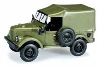 Внедорожник Herpa ГАЗ 69 (024792) 1:87, зеленый