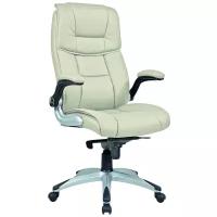 Компьютерное кресло Хорошие кресла Nickolas для руководителя, обивка: искусственная кожа, цвет: beige
