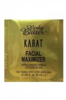 Body Butter Karat Лосьон для загара в солярии, глубокое увлажнение и интенсивный уход, антивозрастной комплекс Face Maximizer (5 мл)