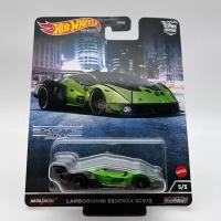 Детская Машинка 1:64 Оригинал Hot Wheels Premium LAMBORGHINI ESSENZA SCV12 из серии Exotic Envy