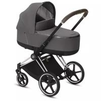 Коляска 2в1 Cybex Priam IV Autumn Gold, шасси rosegold