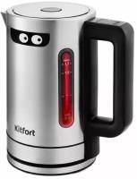 Чайник Kitfort KT-6143, серебристый