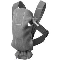 Эргорюкзак BabyBjorn Mini 3D Jersey, dark gray