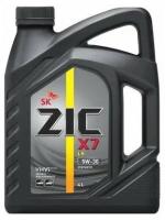 Синтетическое моторное масло ZIC X7 LS 5W-30, 4 л, 1 шт