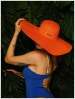 Шляпа Solorana, размер 54-56, оранжевый