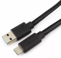 Кабель Cablexpert USB - USB Type-C (CCP-USB3-AMCM-6), 1.8 м, черный