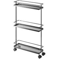 Этажерка Yamazaki Tower Rolling kitchen storage cart, материал: металл